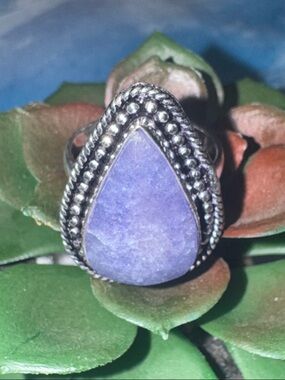 Silver Sapphire Ring